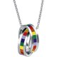 thumbnail image 1 of Collar con colgante de arcoíris con cadena Xemadio ZJWJ393, 1 of 4