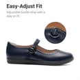 thumbnail image 3 of DREAM PAIRS Girls' Mary Jane School Uniform Dress Shoes with Adjustable Buckle Strap, Round Toe & Slip-Resistant Outsole, 3 of 7