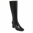 thumbnail image 2 of Naturalizer Women's Waylon Knee High Boots Black Wide Calf 7M, 2 of 5