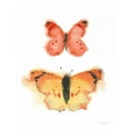 thumbnail image 2 of Novak, Shirley 15x18 White Modern Wood Framed Museum Art Print Titled - Watercolor Butterflies IV, 2 of 4