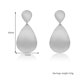thumbnail image 3 of Vintage Women Jewelry Accessory Geometry Water Drop Alloy Earring Ear Stud (Silver), 3 of 3