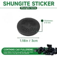 thumbnail image 4 of Shungite Sub-Graphite Sticker Antique Antique Engraved Pattern Round Tablet, Computer Decorative Sticker - Polished with Carbon Fullerene, 4 of 8