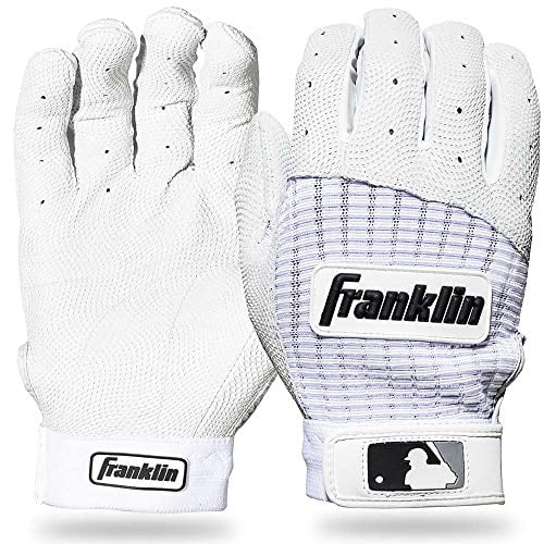 S Franklin CFX Pro Series Batting Gloves Pair Pearl/White 