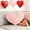 Pink_L, variant on Kchsji Heart Shaped Pillow Valentines Day Decoration Sofa Living Room Bedroom Cushion, Soft Plush Comfort, Romantic Heart Shape, Multi-Scene Accent for Holiday Gift Relax Rest Nap