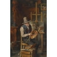 thumbnail image 2 of Hermann Kern 17x24 Gold Ornate Framed and Double Matted Museum Art Print Titled - The Artist on the Easel, 2 of 4