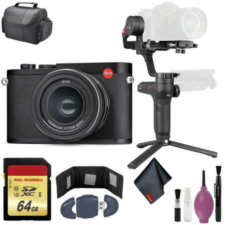 Leica Q2 Digital Camera - Zhiyun-Tech WEEBILL LAB Handheld Stabilizer - 64GB Case + More