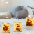 thumbnail image 5 of Christmas Candles, Holiday Candle Set, 6pc Christmas Candle Set with Santa Claus Snowman and Tree Designs, Decorative Small Candles for Festive Ambience and Romantic Home Decor, 5 of 6