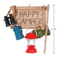 thumbnail image 3 of Hallmark Keepsake Christmas Ornament "Happy Camper" Gift for Hikers, Outdoorsmen. .08 lbs., 3 of 6