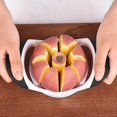 thumbnail image 2 of Heavy Duty Apple Slicer Corer - Large Size, Upgraded Stainless Steel Ultra-sharp Blade, Cut Apples All The Way Through, with Base, 2 of 3