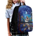 thumbnail image 3 of Uourmeti Owl Large Capacity School Backpack for Work Outdoor, Durable Multiple Pockets Student Bookbag Daypack, 3 of 6