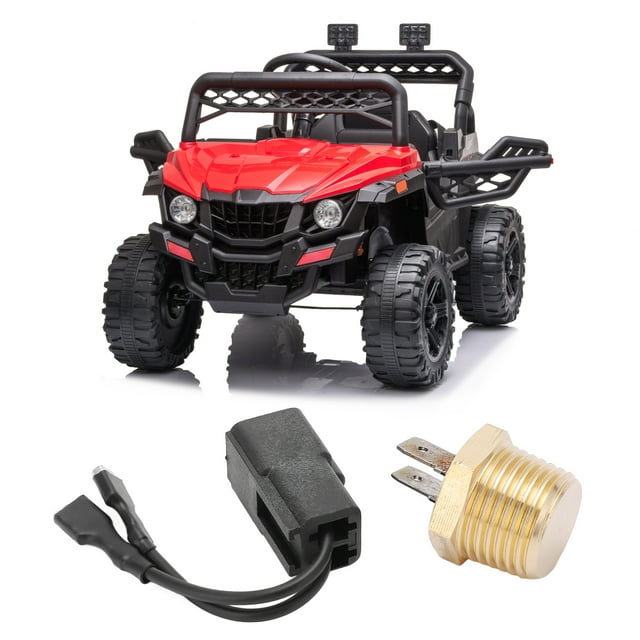 Componente de Enfriamiento del Motor, Rendimiento estable Perfecto Ajuste El Interruptor del Sensor de Calor del Ventilador Antirustia Resistente Conchufe para atvs
