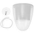 thumbnail image 4 of 1 Set Hanging Flower Pot Useful Wall-mounted Flower Bucket Plastic Plant Pot, 4 of 7