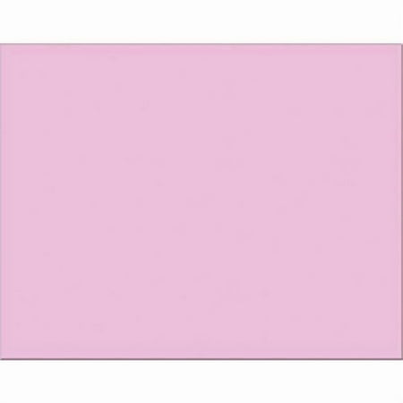 pacon pac54681 4-ply railroad board, pink, 22" x 28", 25 sheets