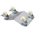 thumbnail image 6 of Car Dolly Set of 4, 6000 lbs/2722kg Heavy Duty Wheel Dolly with Brakes & 360 Degree Rotatable Wheel , Car Moving Dolly for Cart Moving Cars, Trucks, Trailers, Motorcycles, and Boats, 6 of 9