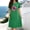 Dresses-252Green, variant on Dresses for Women Patriotic Sunflower Graphic T Shirt Dress Plus Size Short Sleeve Casual Loose Swing Dress for 4Th Of July Holiday Party Picnic White XXXL