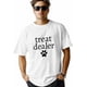 thumbnail image 1 of Men T-Shirt,Soft Crewneck Tee Shirt Treat Dealer Words Short Sleeve Casual T Shirts, 1 of 8