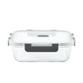 thumbnail image 1 of Mainstays Rectangle Glass Food Storage Container 630ml, 1 of 8