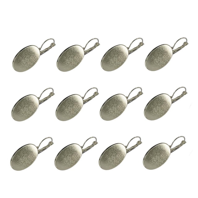 12pcs Fornituras de Joyería BLESIY Ajustes de pendientes