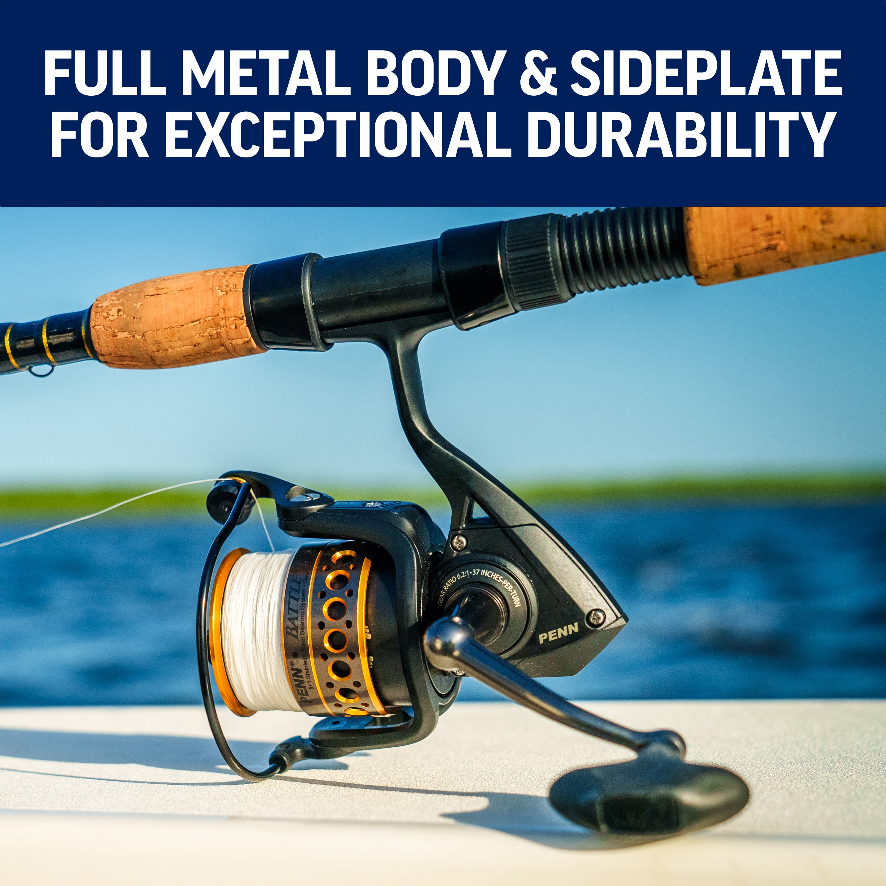 Penn Battle Combo PENN Fierce IV LE Spinning Rod Reel Combo PENN