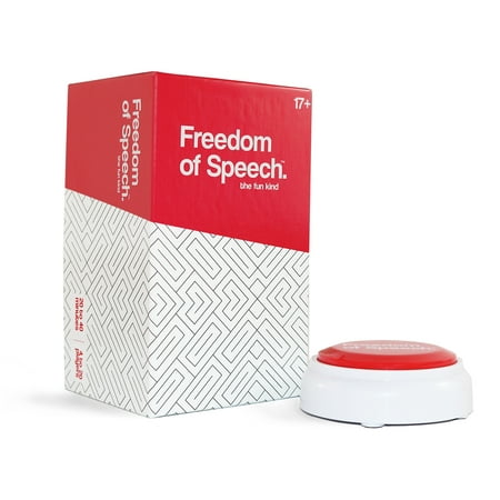 Freedom of Speech: The Fun Kind, Adult Party Game (Best Games For Speech Therapy)