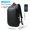 Luxury Black, variant on Heroic Knight Mens Laptop Backpack 17 Inch Business Backpack Expandable Travel Backpack Waterproof USB Charging Office Mochila