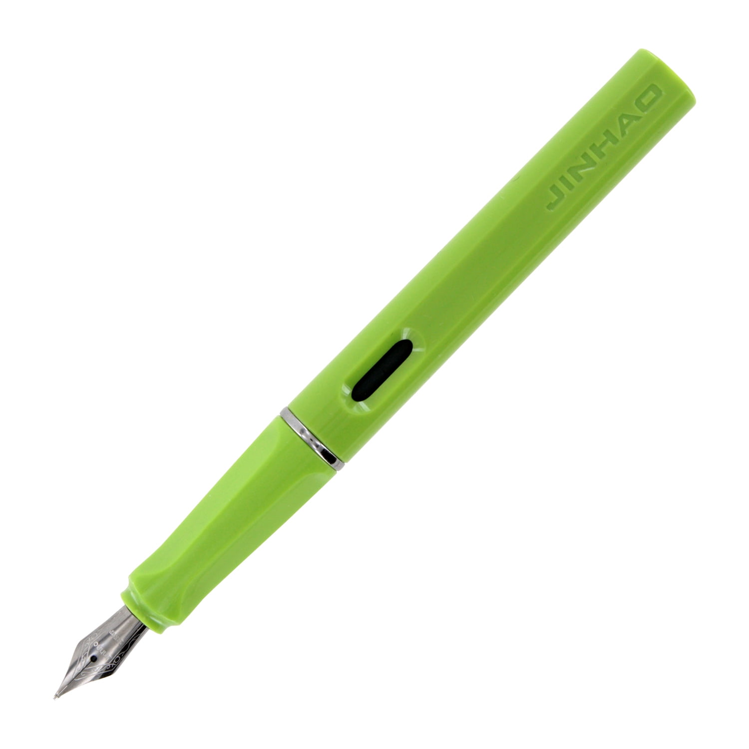 JinHao 599A Lime Green Plastic Fountain Pen