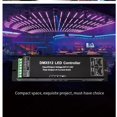 thumbnail image 2 of LED DMX512 4CH Digital Display Decoder Dimming Driver LED DMX512 Decoder for RGBW Strip Light DC12-24V 4A/CH,1 x LED DMX512 Decoder,Black, 2 of 8