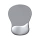thumbnail image 3 of Reposamuñecas con almohadilla de ratón, soporte antideslizante para muñecas, para ordenador portátil y doméstico. Gris, 3 of 9