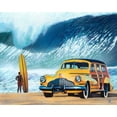 thumbnail image 2 of Westmoreland, Scott 14x12 White Modern Wood Framed Museum Art Print Titled - Buttercup Buick, 2 of 4