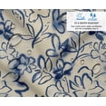 thumbnail image 2 of Soimoi Watercolor Print Outdoor Fabric By 3 Yard, 56" Wide Water-Resistant Upholstery Material for Chairs, Cushions & DIY Projects, Beige, 2 of 7