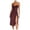 Red, variant on Sngxgn Women's Full Slips Long Spaghetti Strap Under Dress(Red,M)