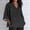 Black women's plus size sequin blouse a1, variant on Women's Plus Size 3/4 Sleeve Sequin Blouse V Neck Flowy Casual Top Party Cocktail Shirt Elegant Tunic Tops Evening Wear Fashion Clothes, Pink 3XL