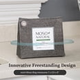 thumbnail image 6 of Moso Natural Air Purifying Bag, 300g Bamboo Charcoal Odor Absorber, Closet Odor Eliminator & Small Spaces Deodorizer, 3 Pack, 6 of 8