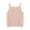 Pink, variant on Lightweight Cool Summer Girls Bow Hollow Out Knit Cami Solid Color Thin Sleeveless Camisole for Kids Ages 0-8, Airy Comfort Top for Hot Weather White