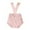 Pink, variant on Ticikt Baby High Waist Suspender Shorts, Cotton Ribbed Bloomers, Cute Summer Casual Shorts for Toddlers,Black