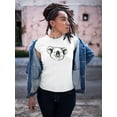 thumbnail image 2 of Cute Happy Koala Sketch T-Shirt Women -Image by Shutterstock, Female Large, 2 of 4