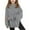 Grey, variant on UACY Teen Girls Fleece Split Hoodies Kids Plain Oversized Loose Pullover Thumb Hole Hooded Sweatshirts Cute Warm Clothes (Blue, 9-10 Years)