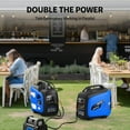 thumbnail image 4 of Efurden 2500W Inverter Generator, Portable Gas Generator with ECO Mode & CO Protection for Camping RV Home Backup, 4 of 9