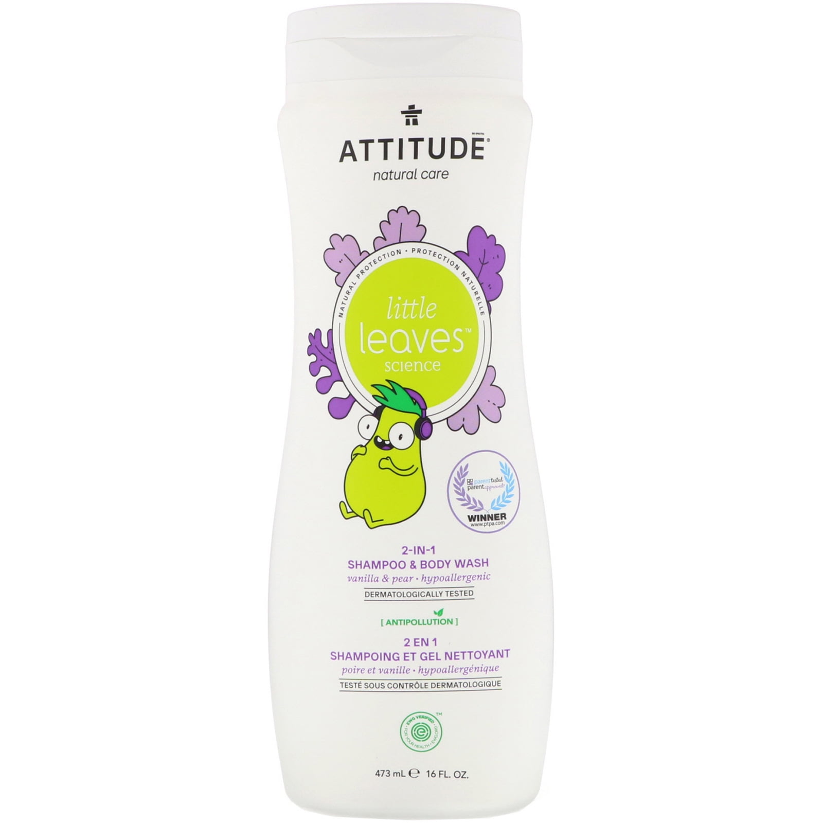 attitude 2 in 1 shampoo and body wash