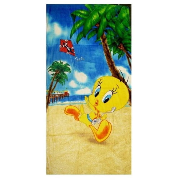 Looney Tunes Tweey Beach Bath Towel