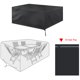 thumbnail image 2 of Cubierta De Silla De Mesa De Tela Oxford, Cubierta De Silla De Mesa Al Aire Libre, Cepillado Plateado A Prueba De Polvo Para Silla Para Mesa De Patio Al Aire Libre ANGGREK Otros, 2 of 8