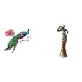 thumbnail image 1 of Juego de pegatinas de pared vintage con diseño de figura africana tribal femenina. Adorno decorativo de escritorio. Material de resina PVC. Ideal para, 1 of 8