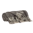 thumbnail image 4 of Brown and Taupe Striped Woven Handloom Throw, 4 of 4