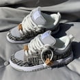 thumbnail image 2 of [Trendy Grey Board Shoes] Trendy Grey Board Shoes | Low-top Casual Sneakers | Men's & Women's Couple Shoes, 2 of 9
