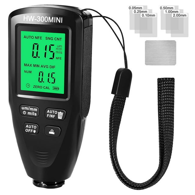 Shisuyan Paint Thickness Gauge Paint Meter Digital Paint Thickness Gauge For Automotive