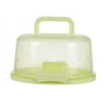 thumbnail image 1 of Diceymbol Clear Airtight Cake Storage Container with Lid Stackable Food Saver Box, Keep Fresh Organizer for Bakery, Cookies & Desserts, Anti-Odor Locking Clips, 1 of 8