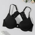 thumbnail image 3 of Tsesme Women’s Bra Front Buckle Wireless Seamless Comfort Bra Push up Full Cup Minimizer Fashion Support Everyday, 3 of 6