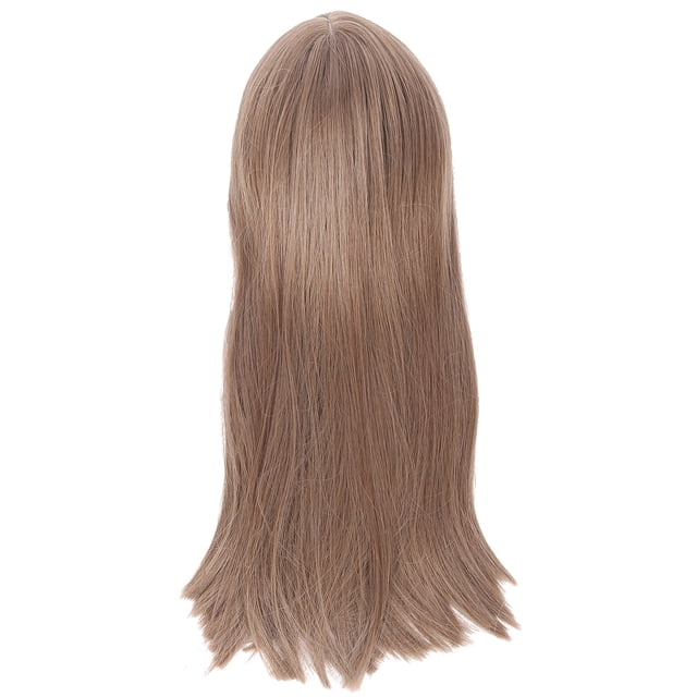 Pelucas de Cosplay del partido, pelucas marrones llenas del pelo largo y liso Peluca llena larga y recta Los mejores materiales