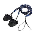 thumbnail image 2 of Banda de resistencia para natación para mujeres y hombres, equipo de entrenamiento profesional de látex. Azul 50 libras, 2 of 8