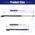 thumbnail image 3 of Unique Bargains 2pcs Rear Trunk Gas Struts Springs Shocks SG214022 for Jeep Grand Cherokee 97-01, 3 of 6
